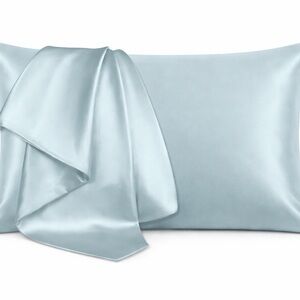 👉 Satin Pillowcase for Hair and Skin Luxury Hidden Zipper Standard 20” x 26”